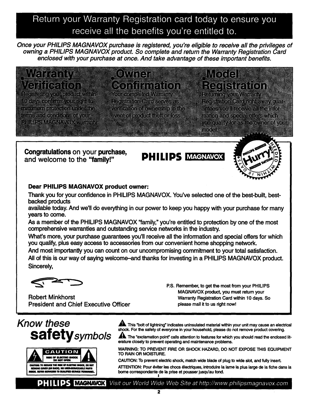 Philips MX3290B manual 