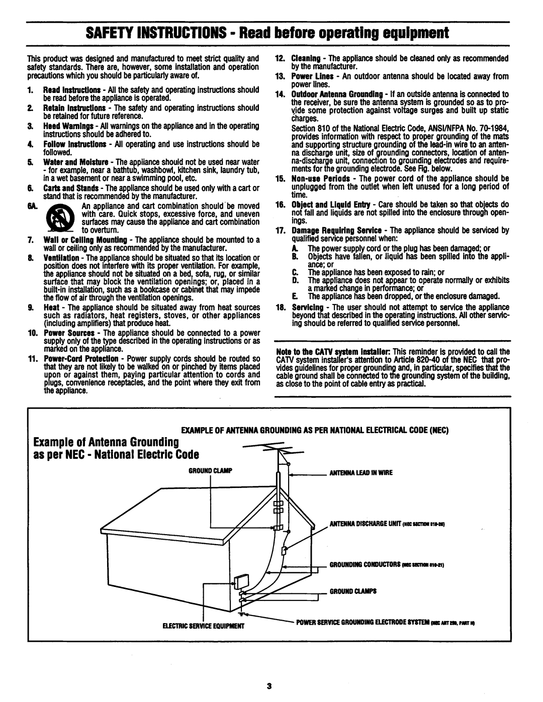 Philips MX3290B manual 