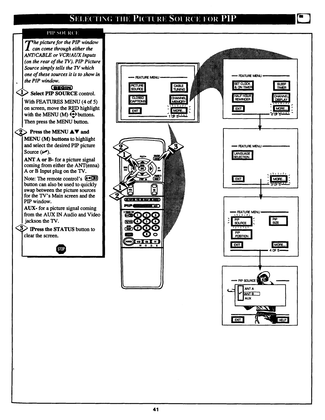 Philips MX3290B manual 