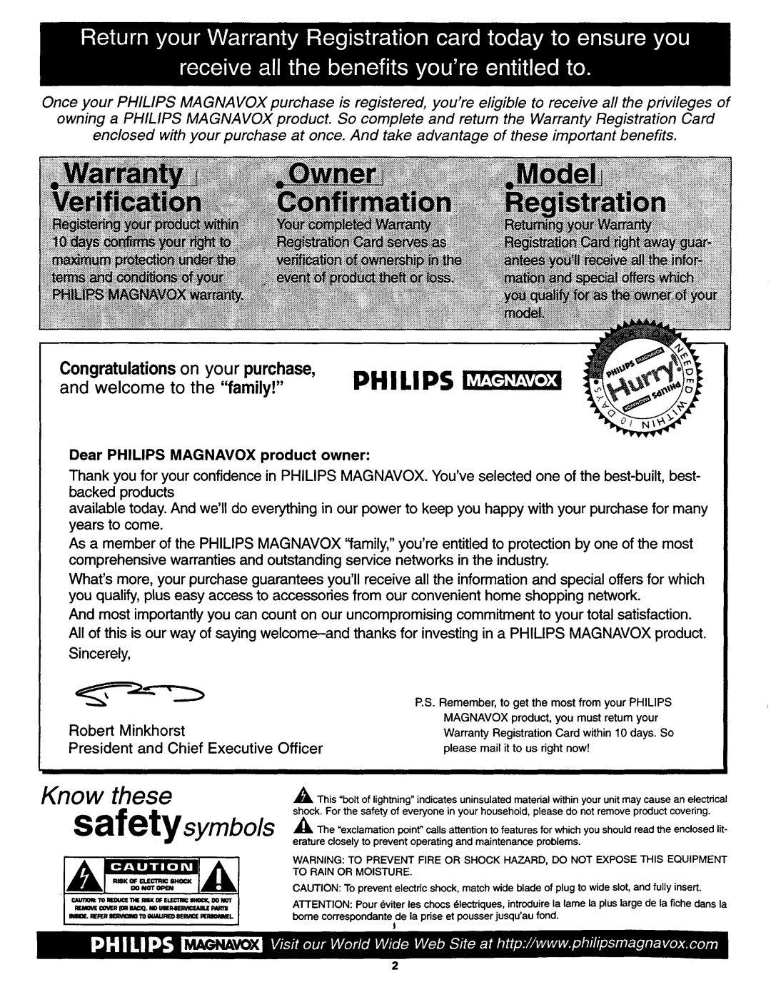 Philips MX3690B manual 