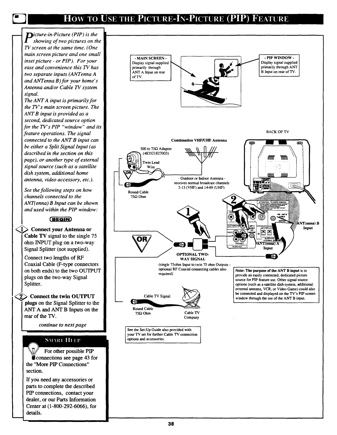 Philips MX3690B manual 