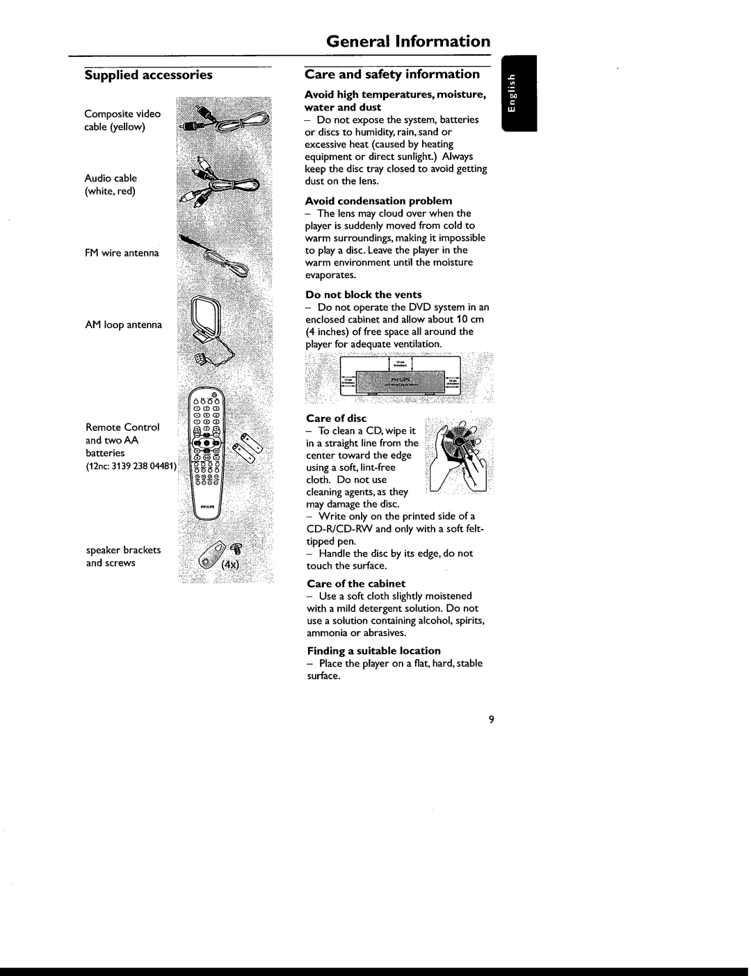 Philips MX6050D/17 manual 