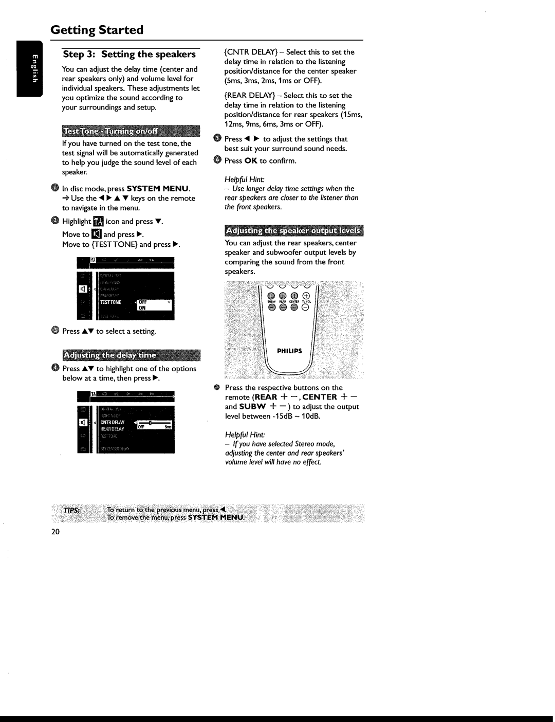 Philips MX6050D/17 manual 