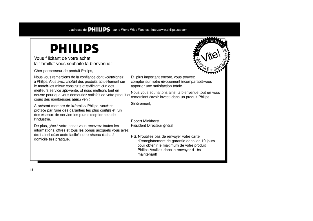 Philips MZ-33 manual UVite 