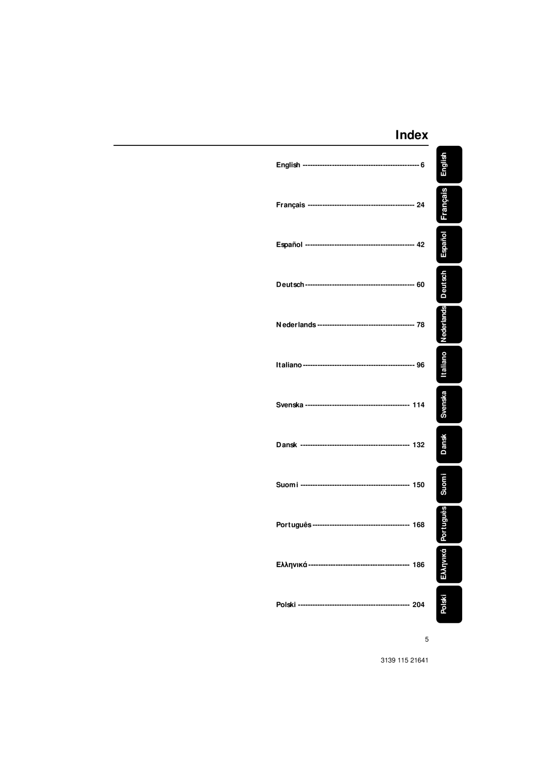 Philips MZ1100, MZ1000, MZ1200 manual Index, English 