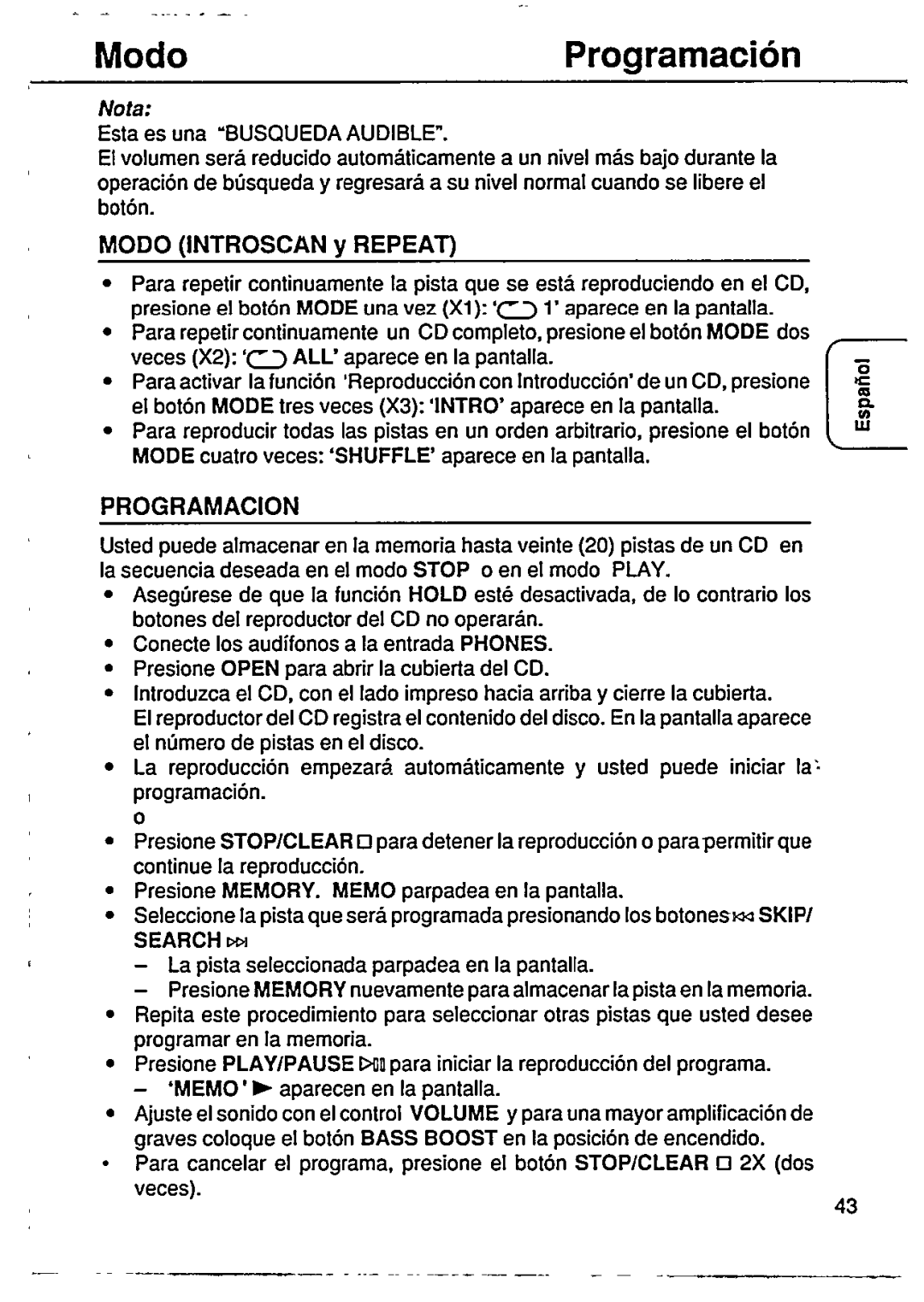 Philips ND 5500, RD 5050 manual 