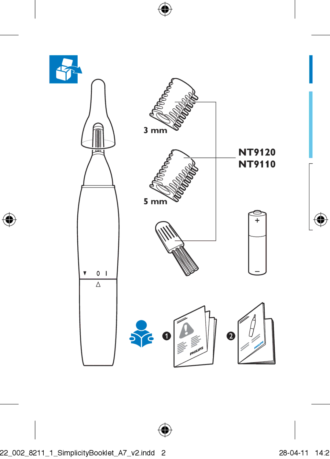 Philips NT9105, NT9110, NT9120 manual 2200282111SimplicityBookletA7v2.indd 28-04-11 