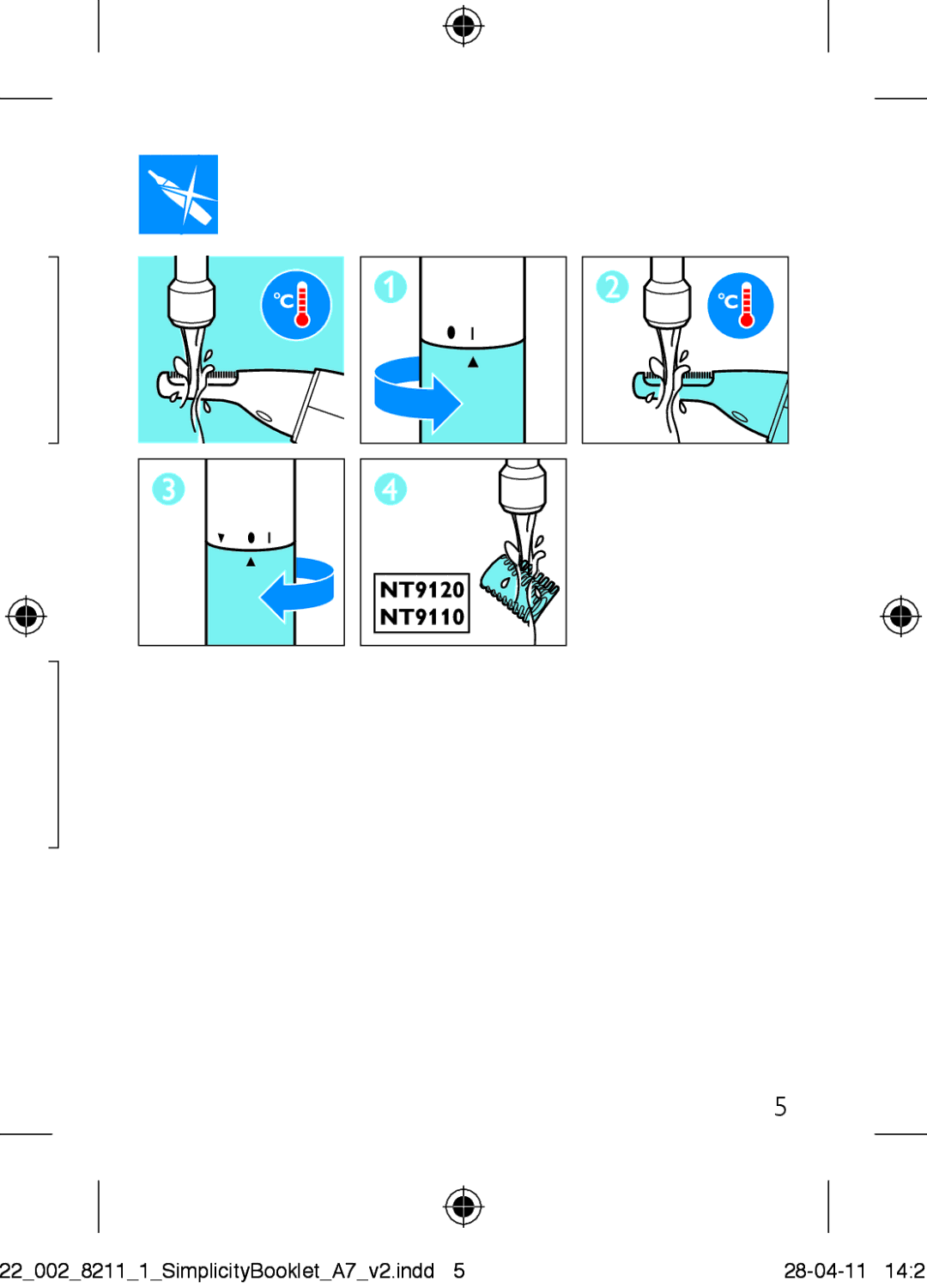 Philips NT9105, NT9110, NT9120 manual 2200282111SimplicityBookletA7v2.indd 28-04-11 
