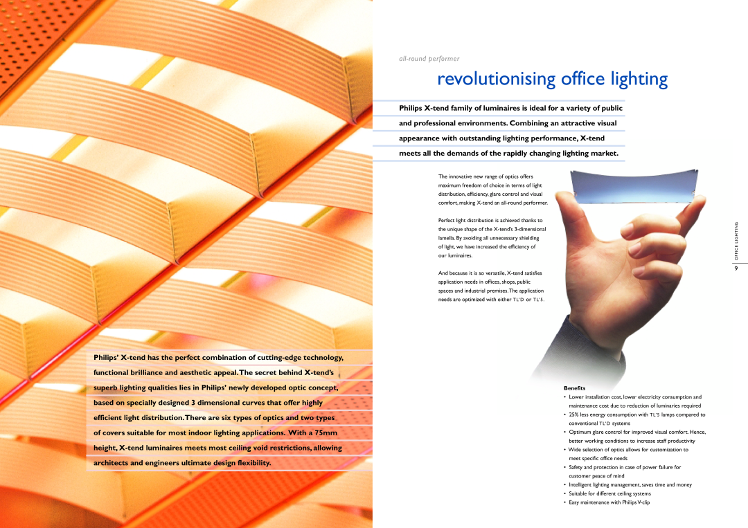Philips Office Lighting manual revolutionising office lighting, all-roundperformer 