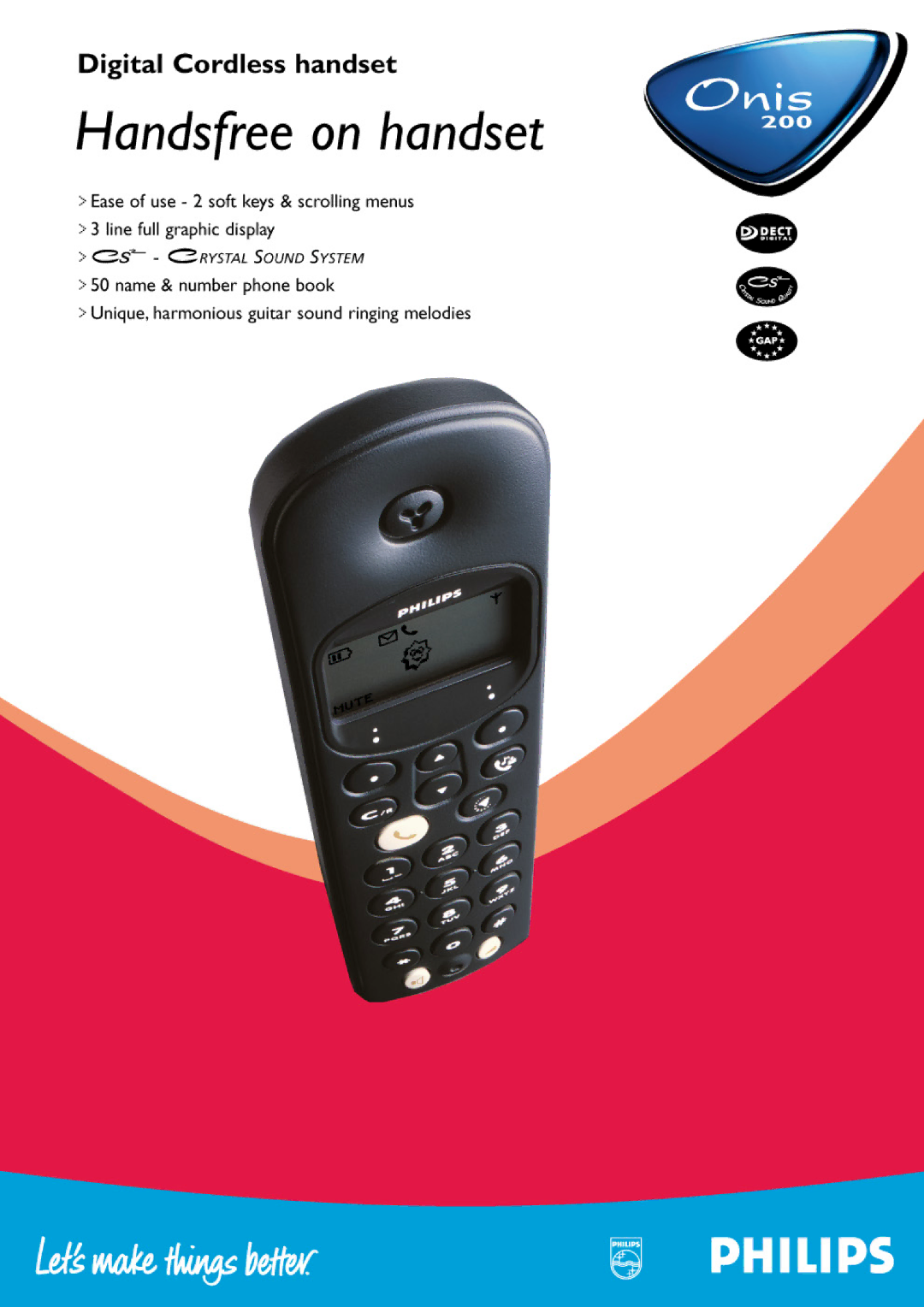 Philips Onix 200 manual 