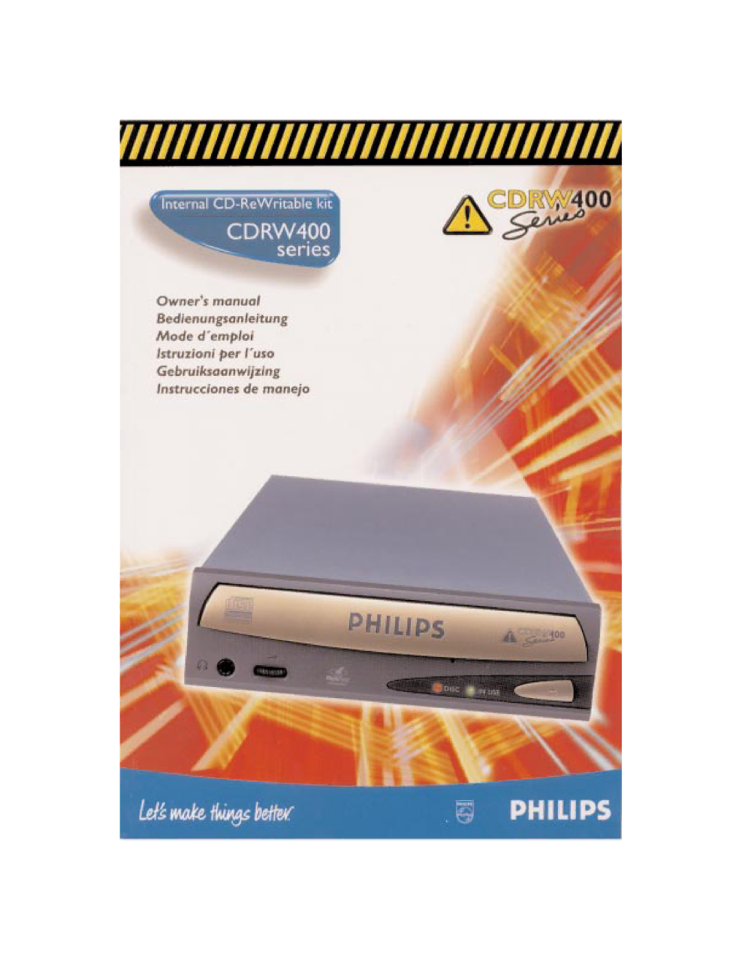 Philips PCA460RW manual 