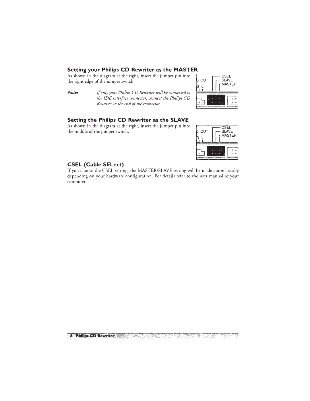 Philips PCA460RW manual 