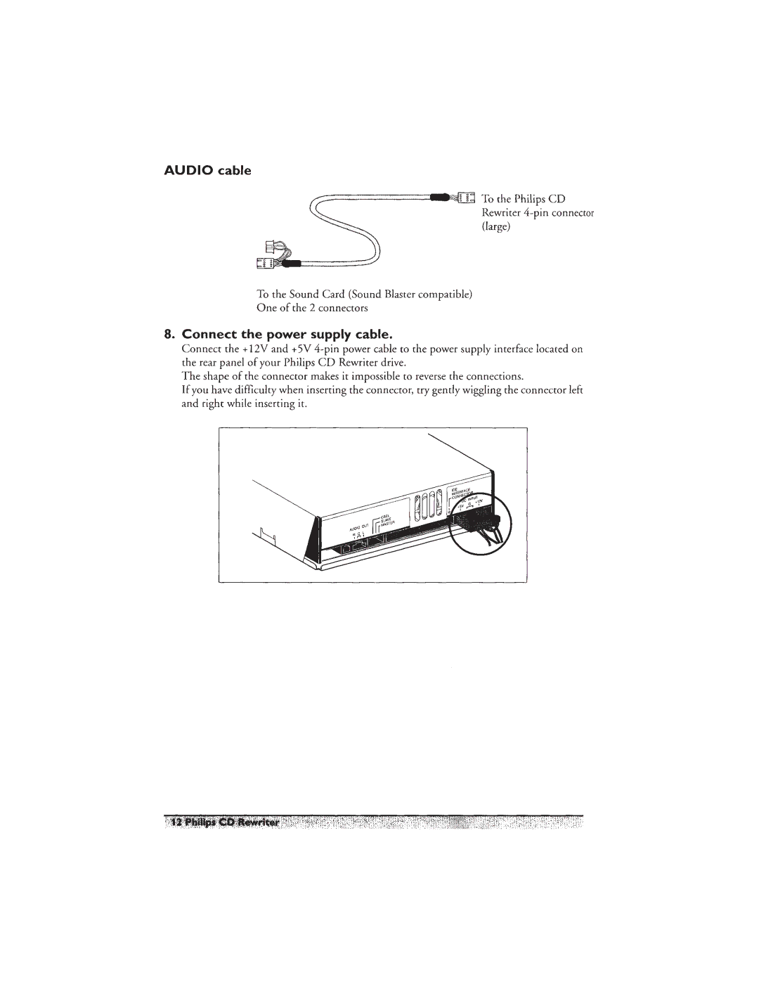 Philips PCA460RW manual 