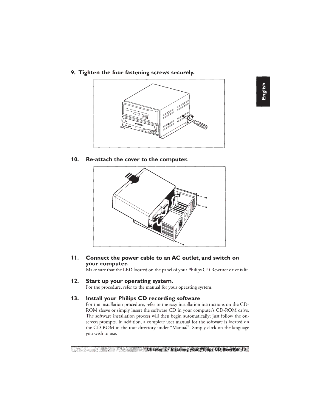 Philips PCA460RW manual 