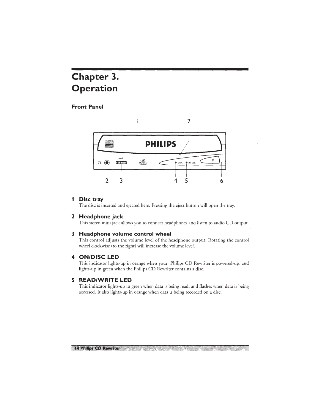 Philips PCA460RW manual 