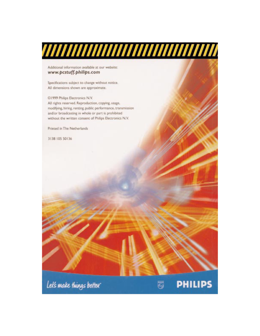 Philips PCA460RW manual 