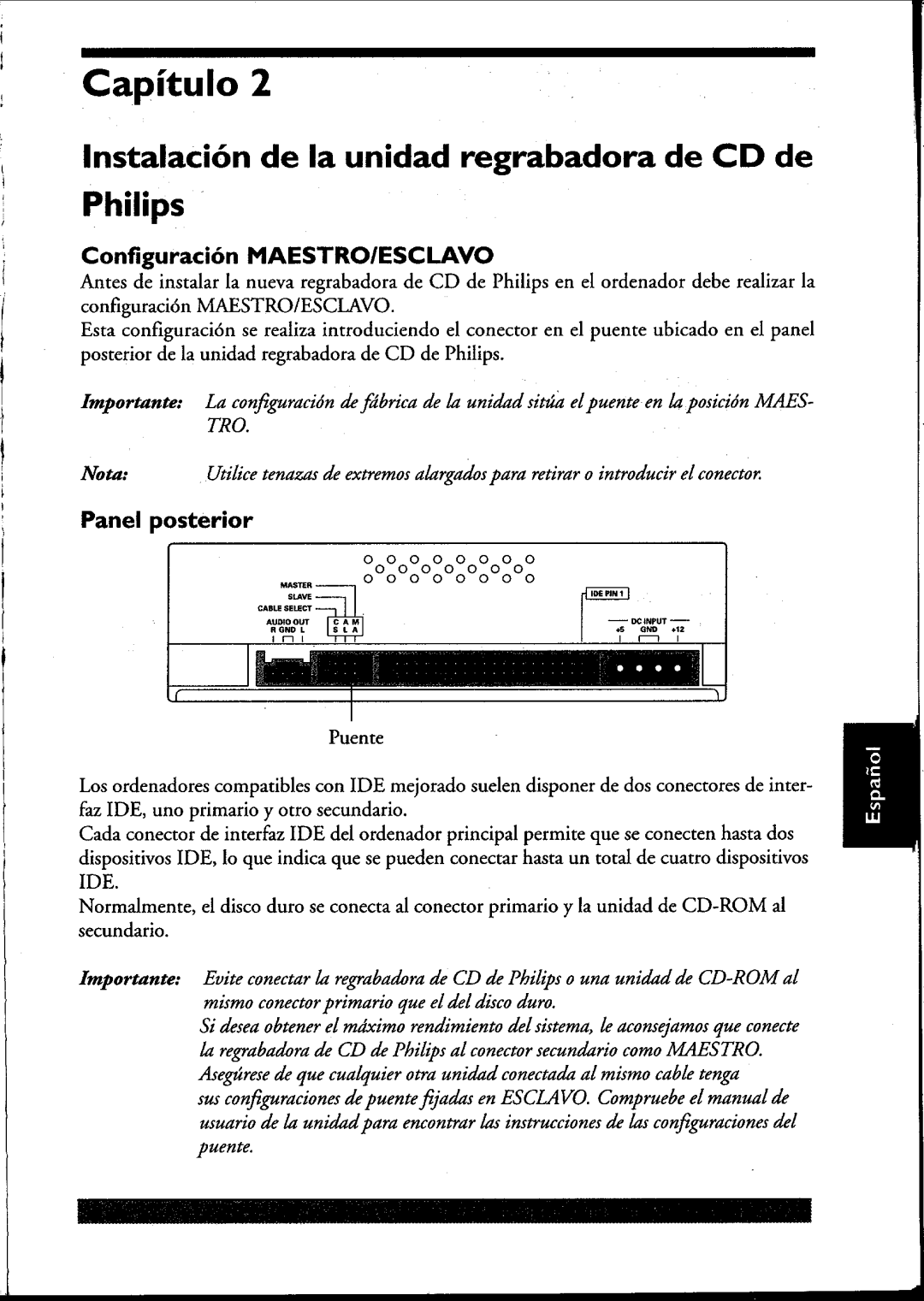 Philips PCRW404K/17 manual 