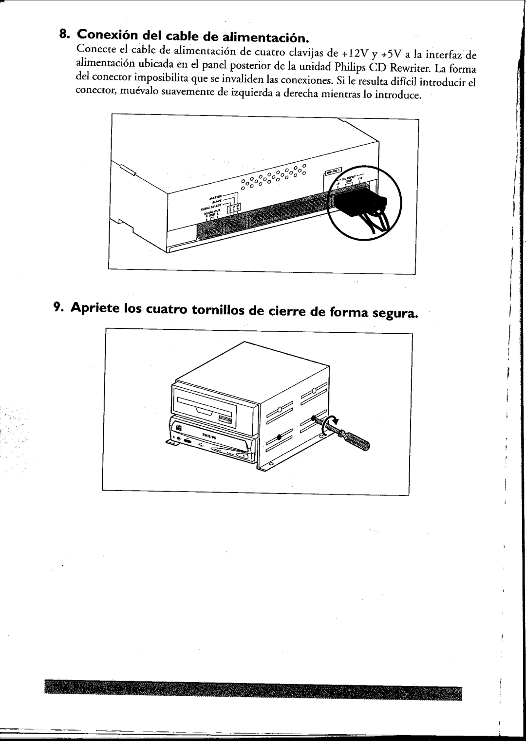 Philips PCRW404K/17 manual 