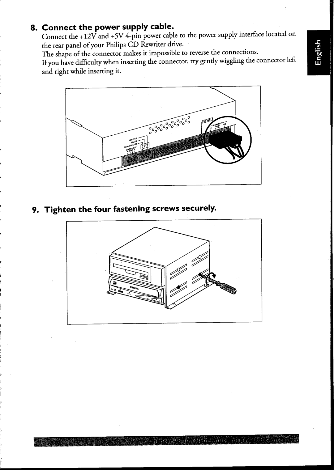 Philips PCRW404K/17 manual 