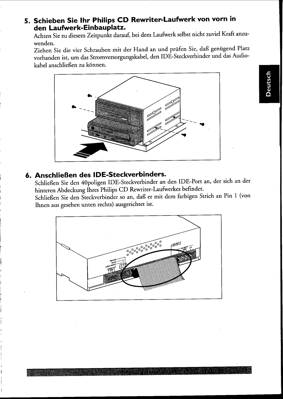 Philips PCRW404K/17 manual 