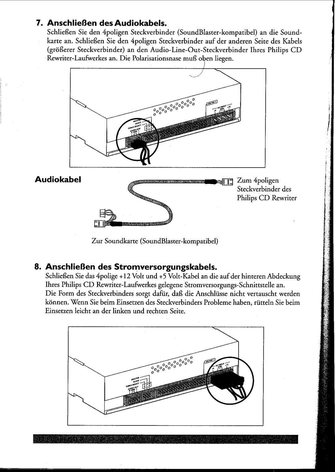 Philips PCRW404K/17 manual 