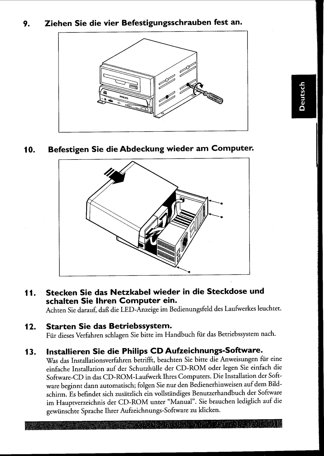 Philips PCRW404K/17 manual 