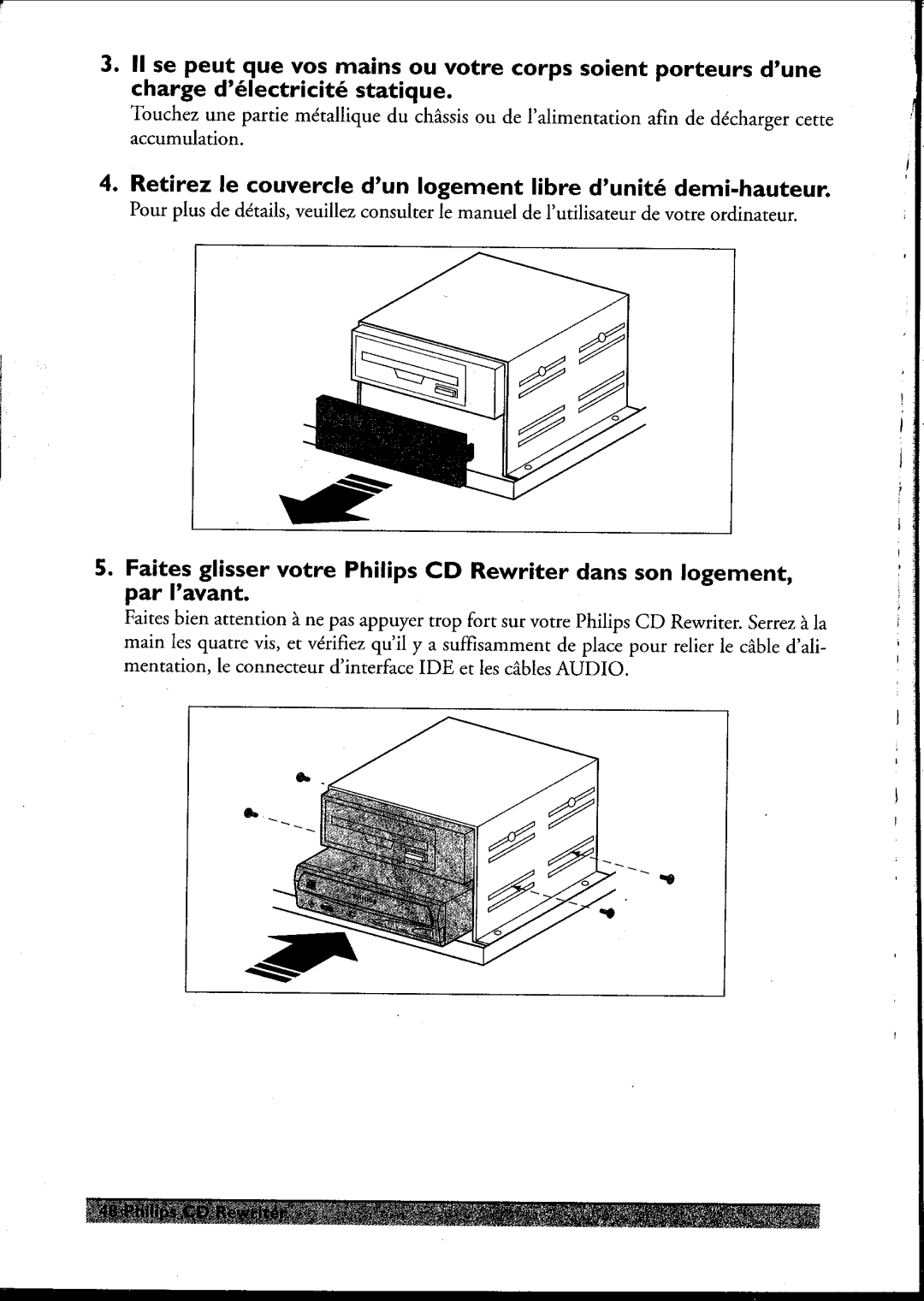 Philips PCRW404K/17 manual 