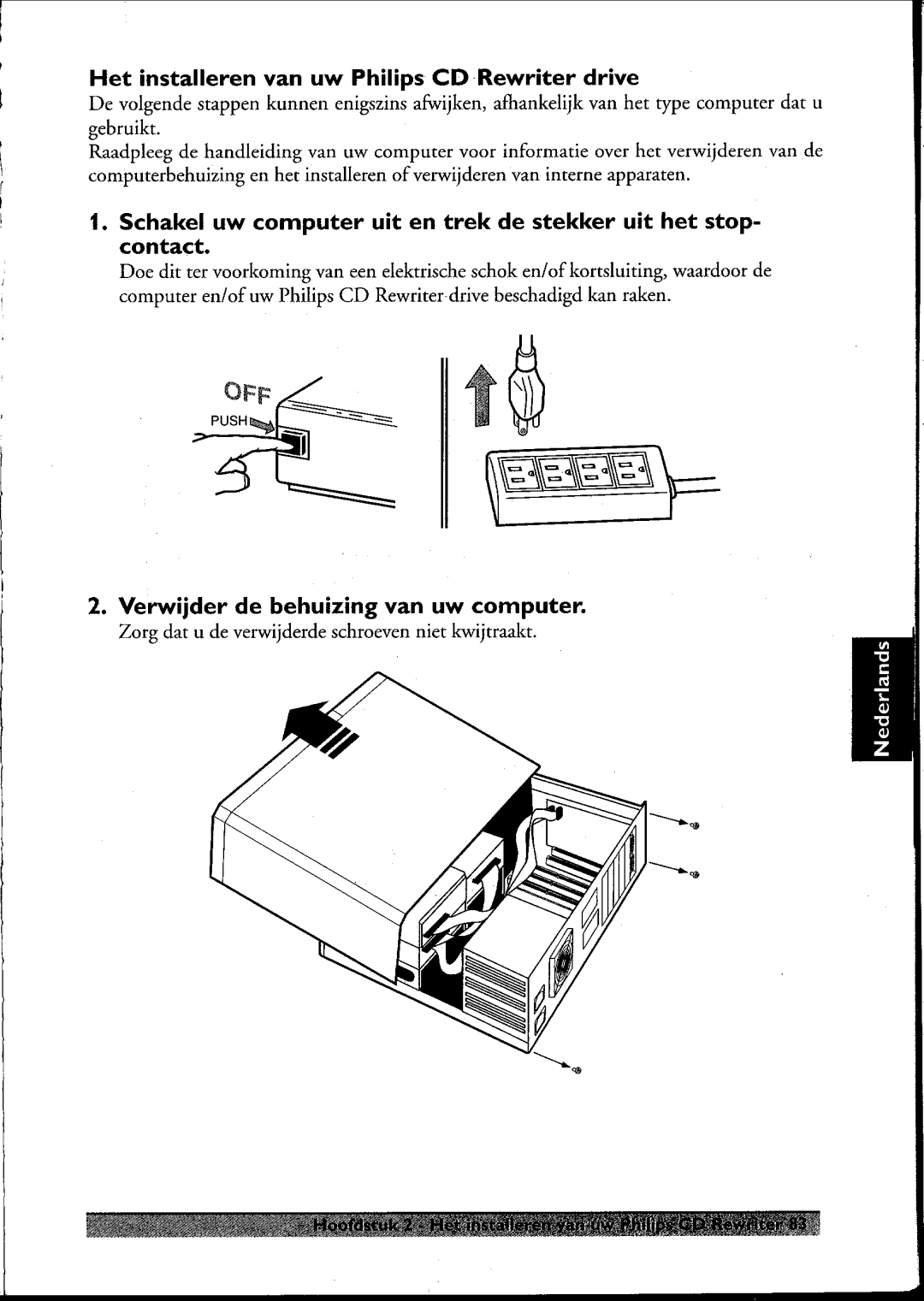 Philips PCRW404K/17 manual 