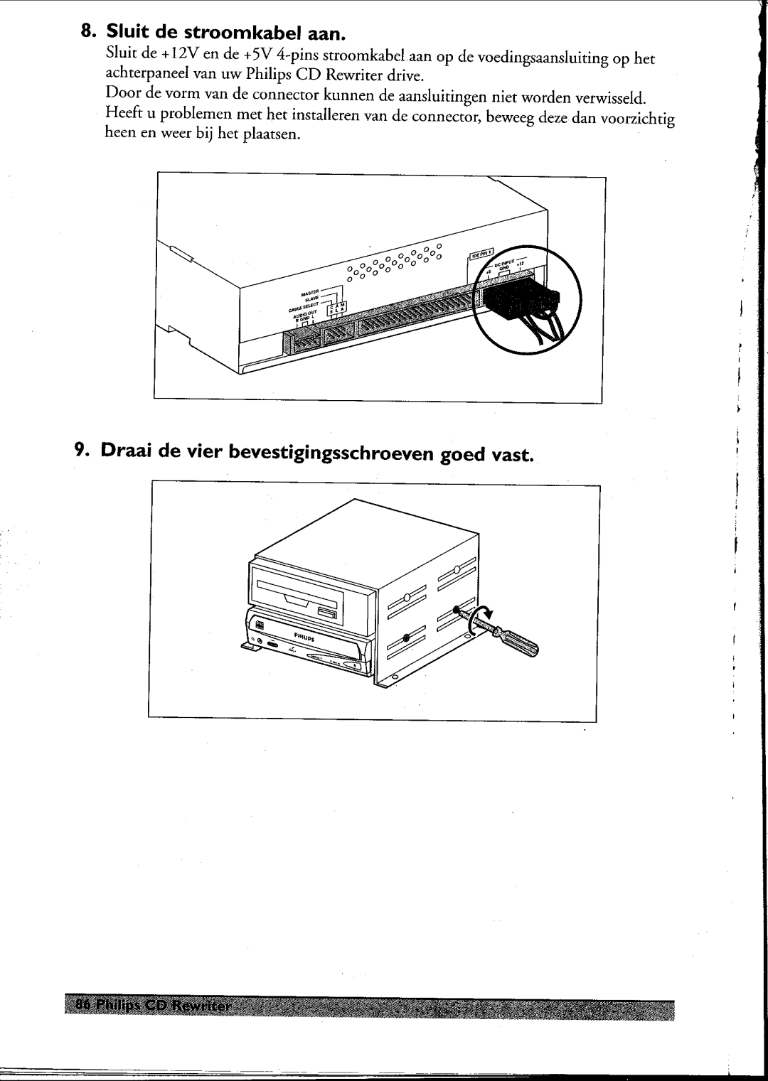 Philips PCRW404K/17 manual 