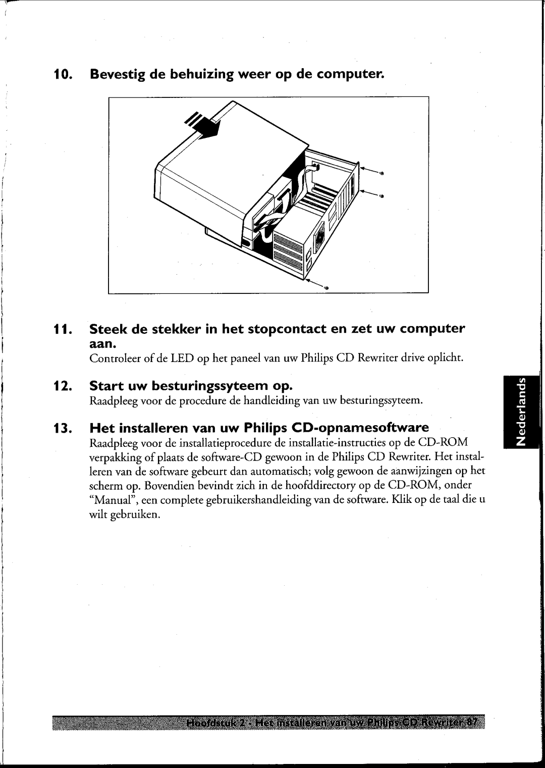 Philips PCRW404K/17 manual 