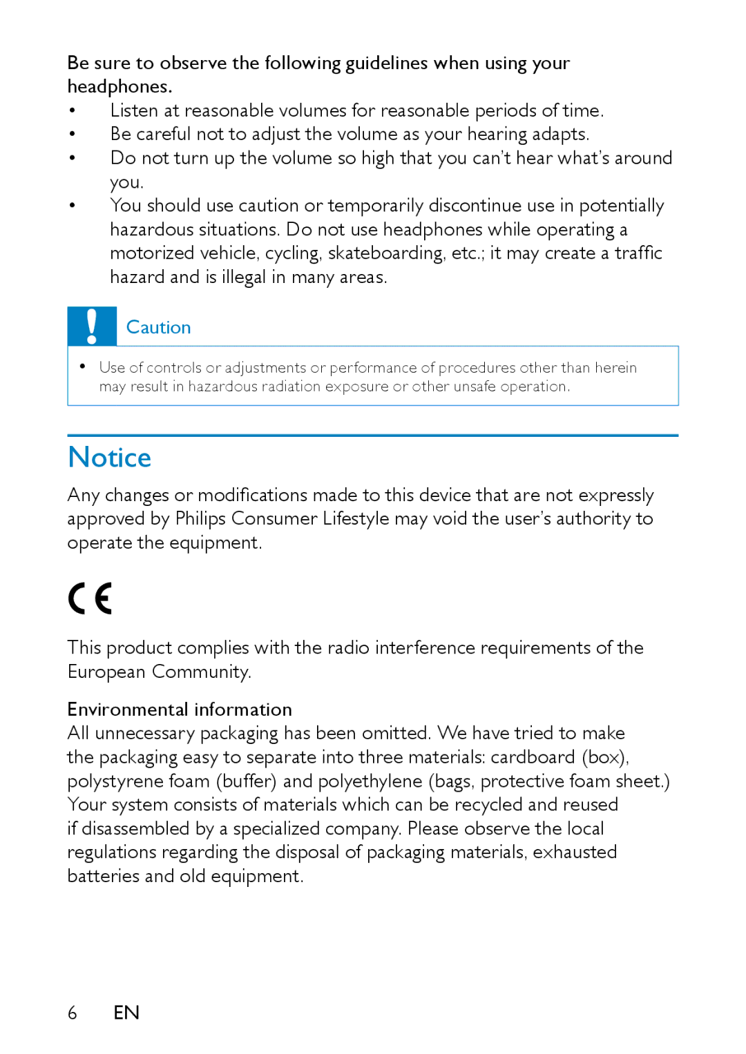 Philips PD7007/93 user manual 