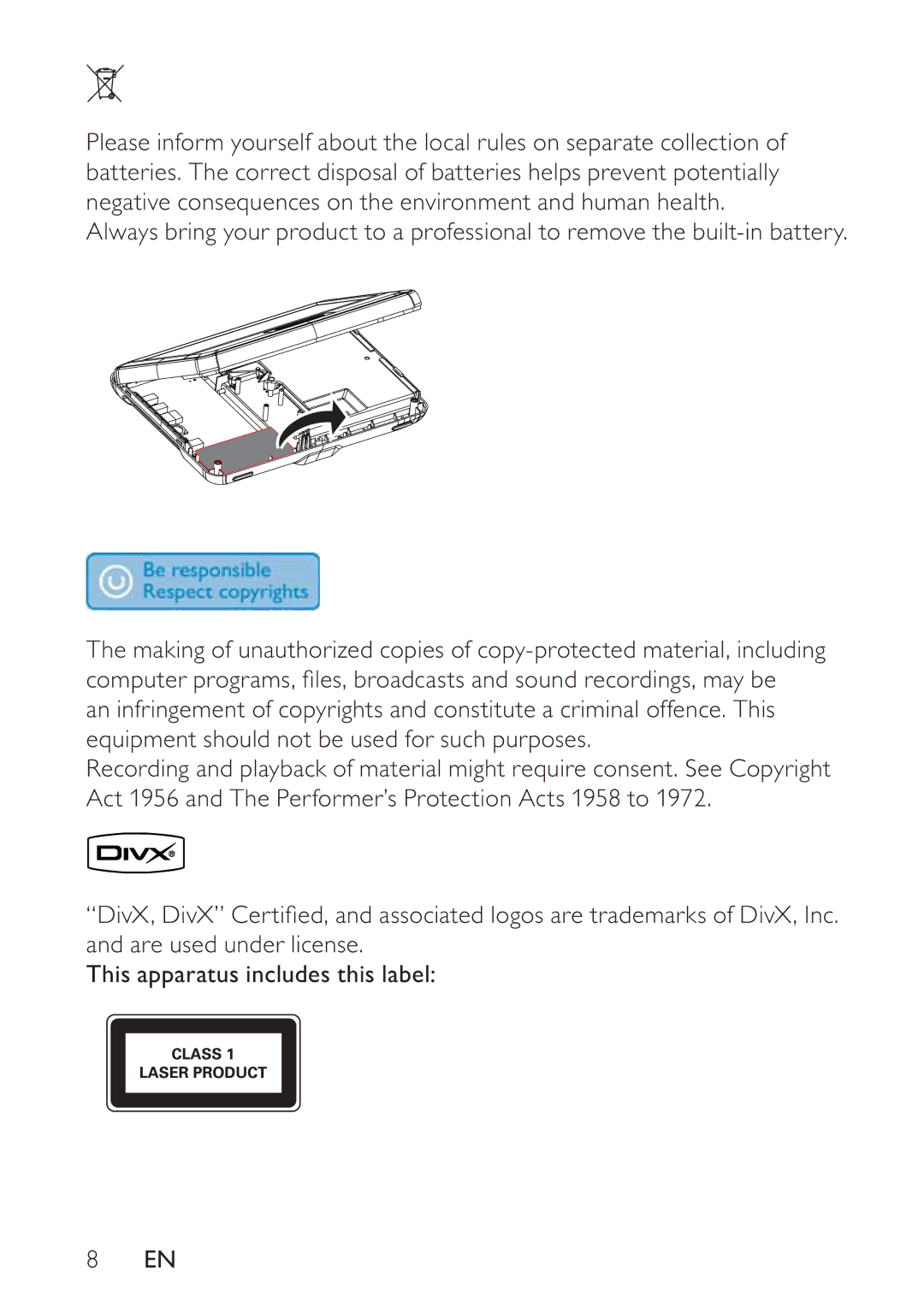 Philips PD7008/51 user manual 