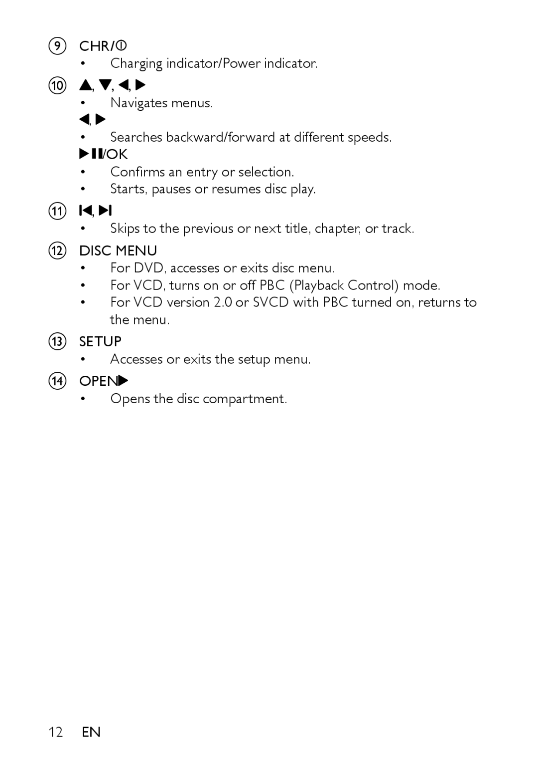 Philips PD7020/51 user manual Setup 