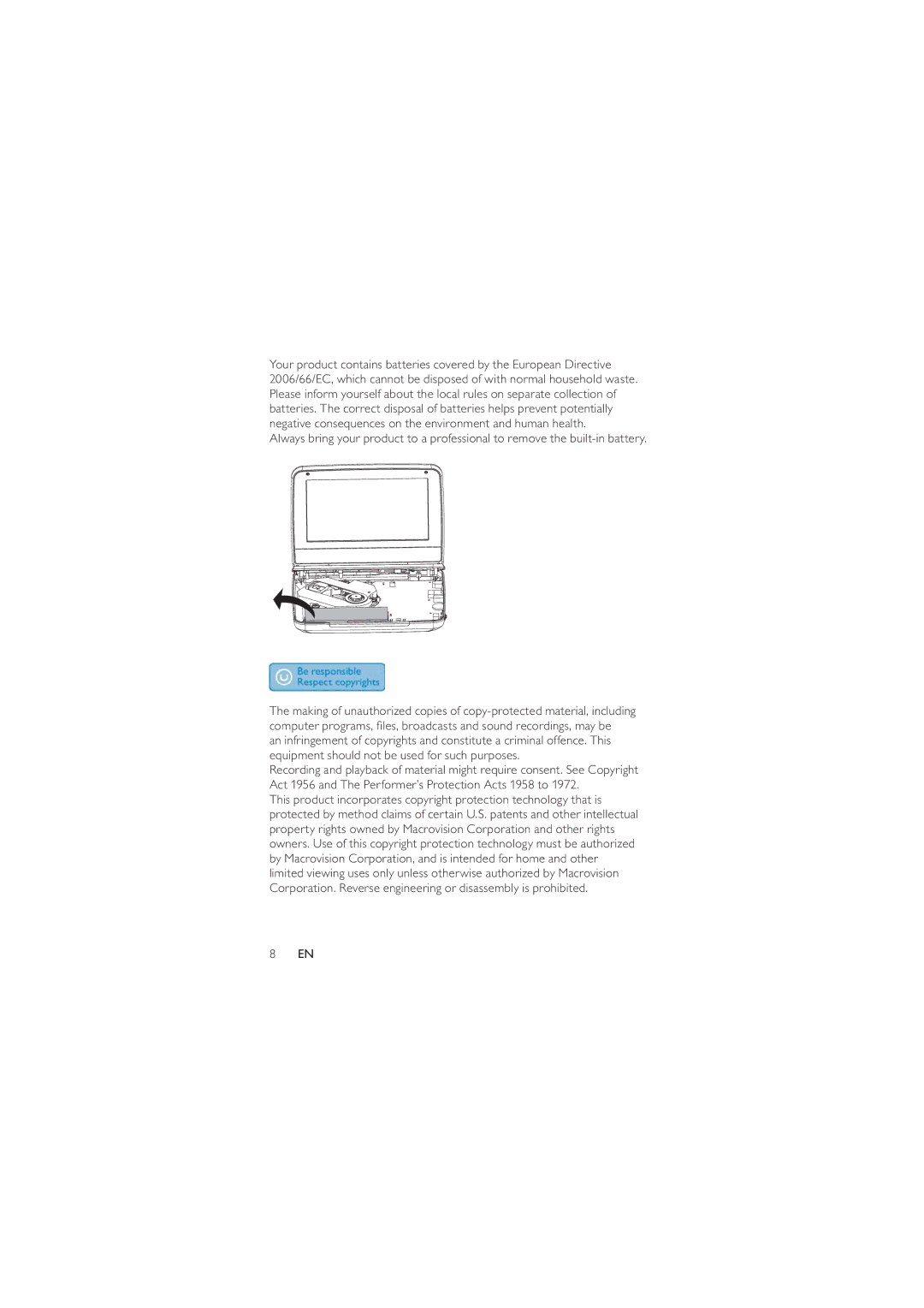 Philips PD7040/12 user manual 