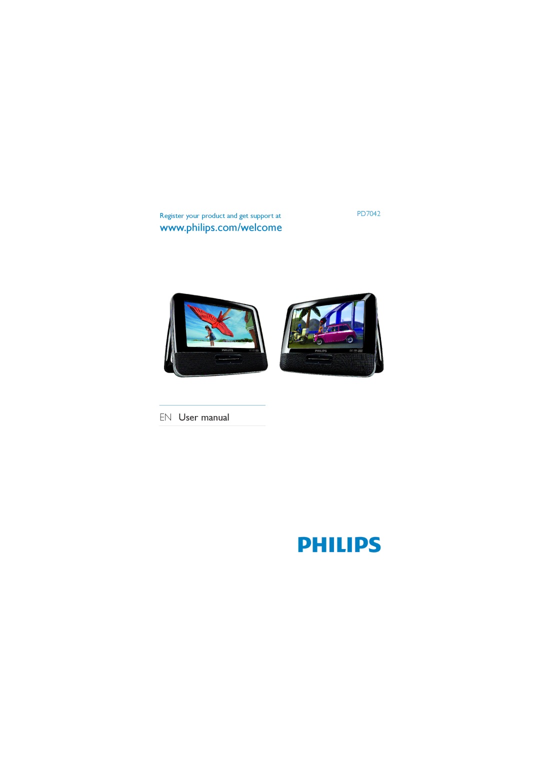 Philips PD7042/05 user manual Register your product and get support at 