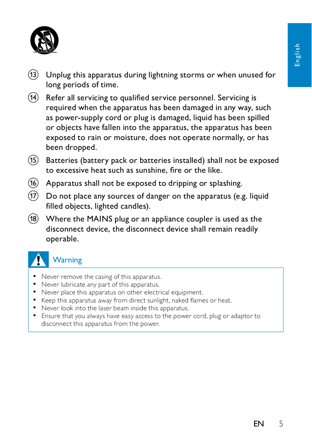 Philips PD9000/12 user manual English 