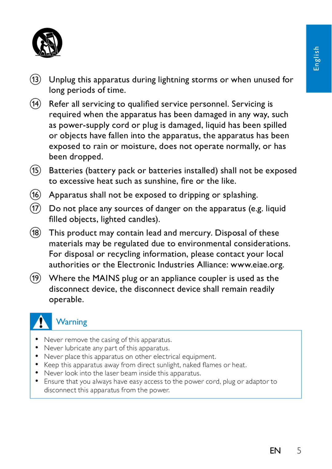 Philips PD9000/51 user manual English 