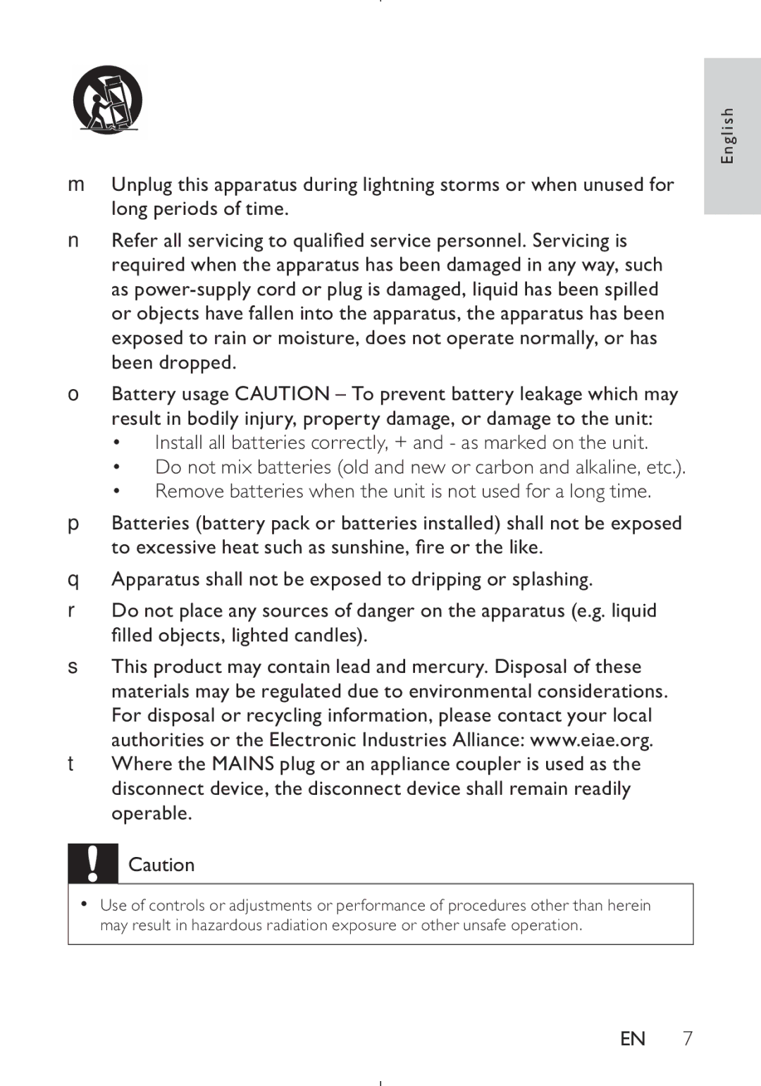 Philips PD9030 user manual English 