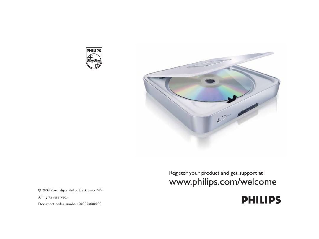 Philips PET101/12 manual Register your product and get support at 