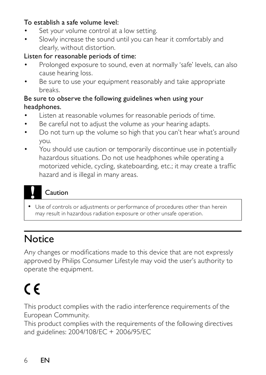 Philips PET736C/55 user manual 