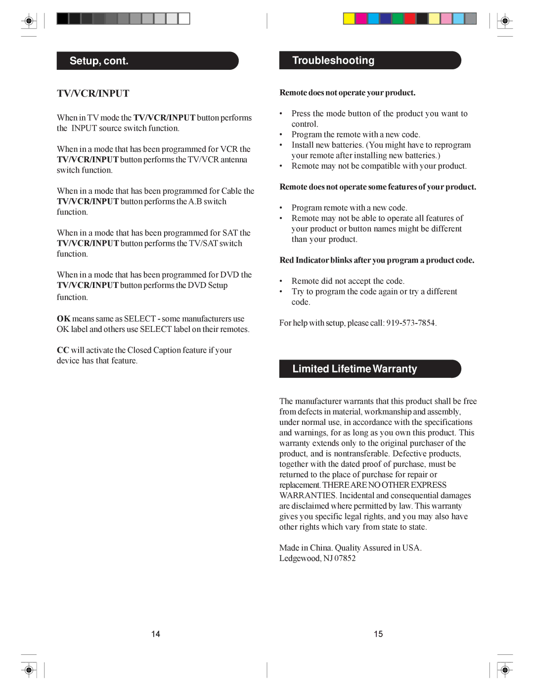 Philips PH301S manual Troubleshooting, Limited Lifetime Warranty 