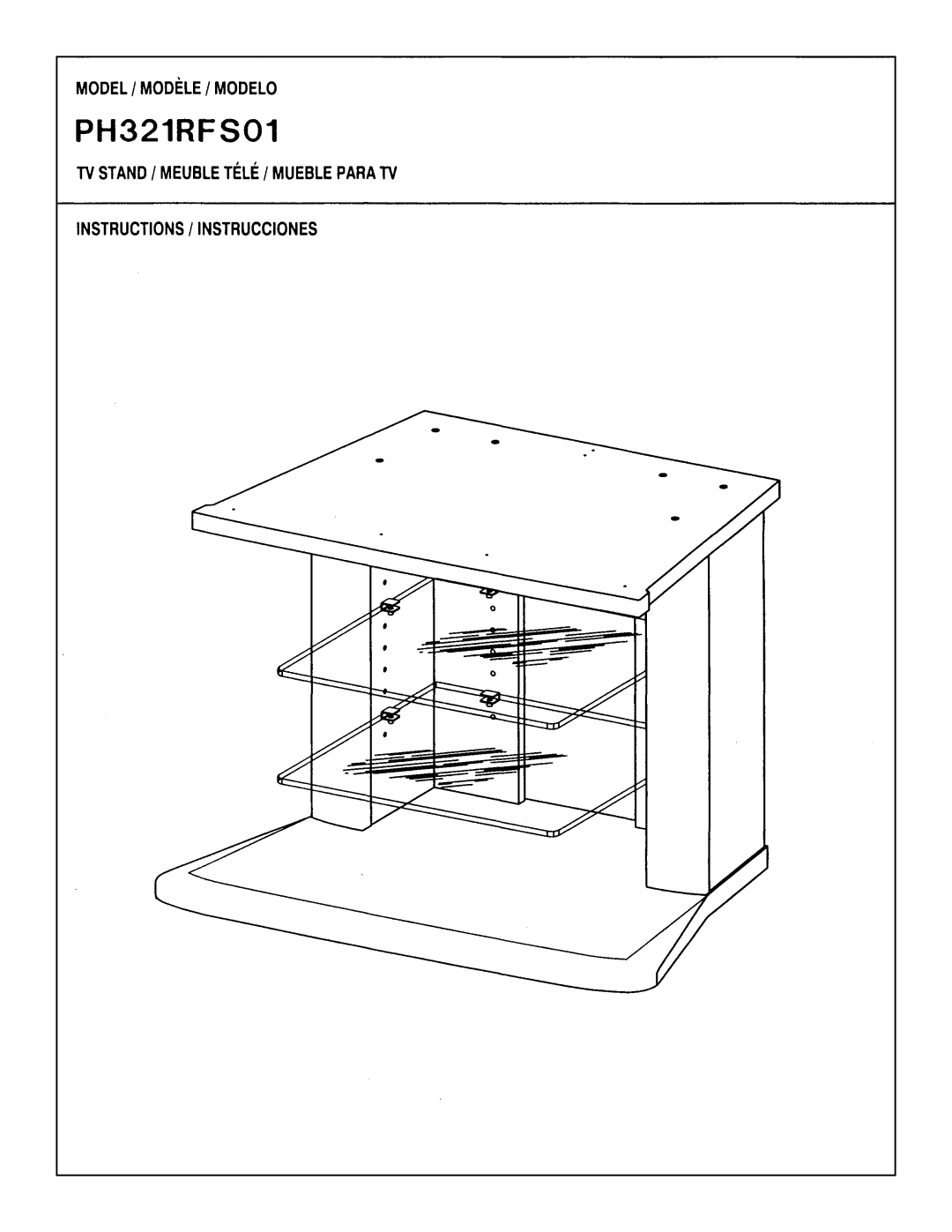 Philips PH321RFS01 manual 