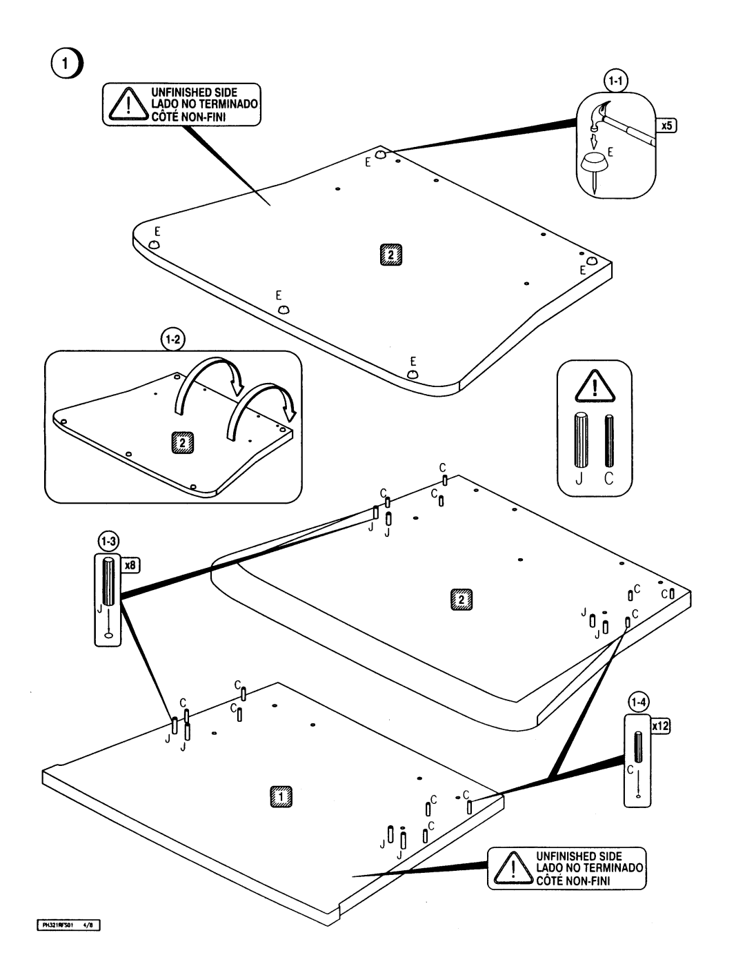 Philips PH321RFS01 manual 