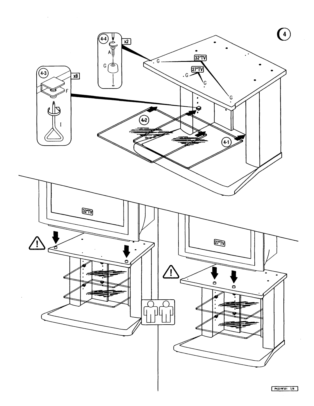 Philips PH321RFS01 manual 