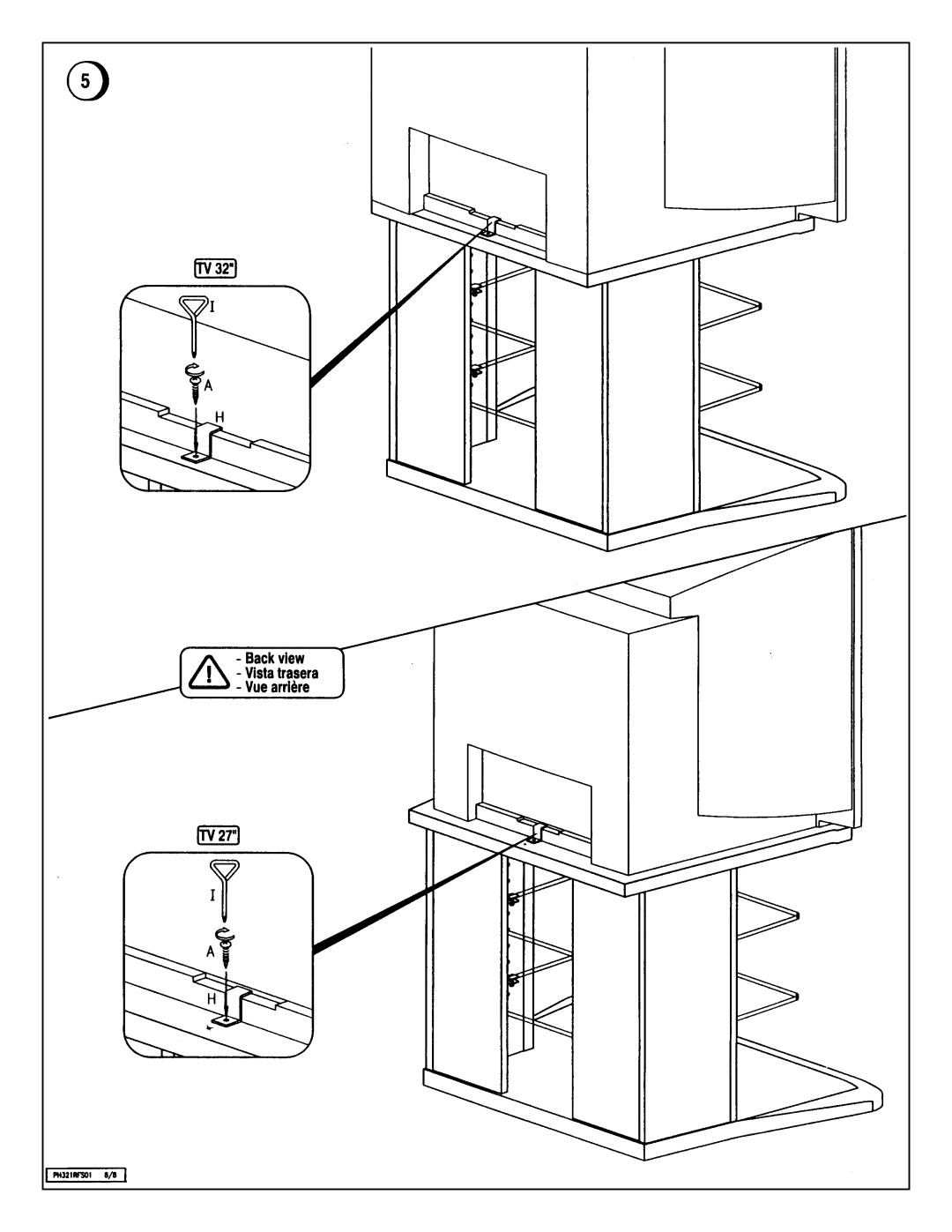 Philips PH321RFS01 manual 