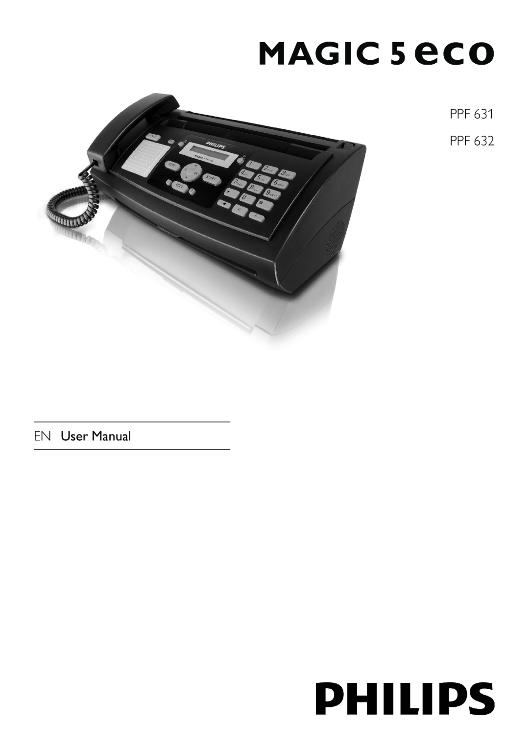 Philips PPF 631 user manual Ppf 