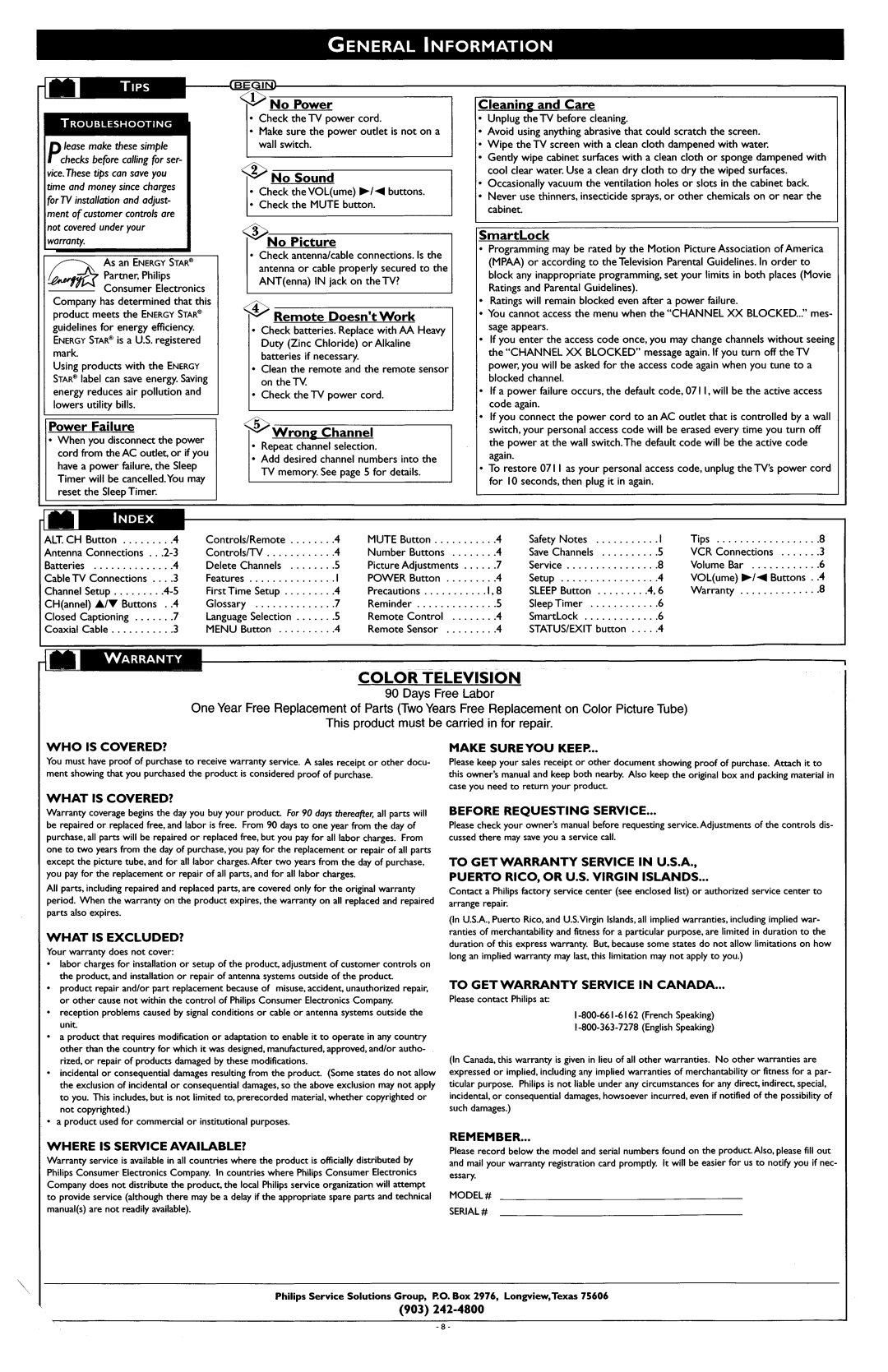 Philips PR1907X, PR1909B manual 