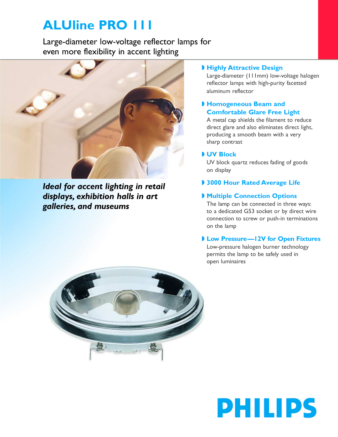Philips PRO-111 manual ALUline PRO 
