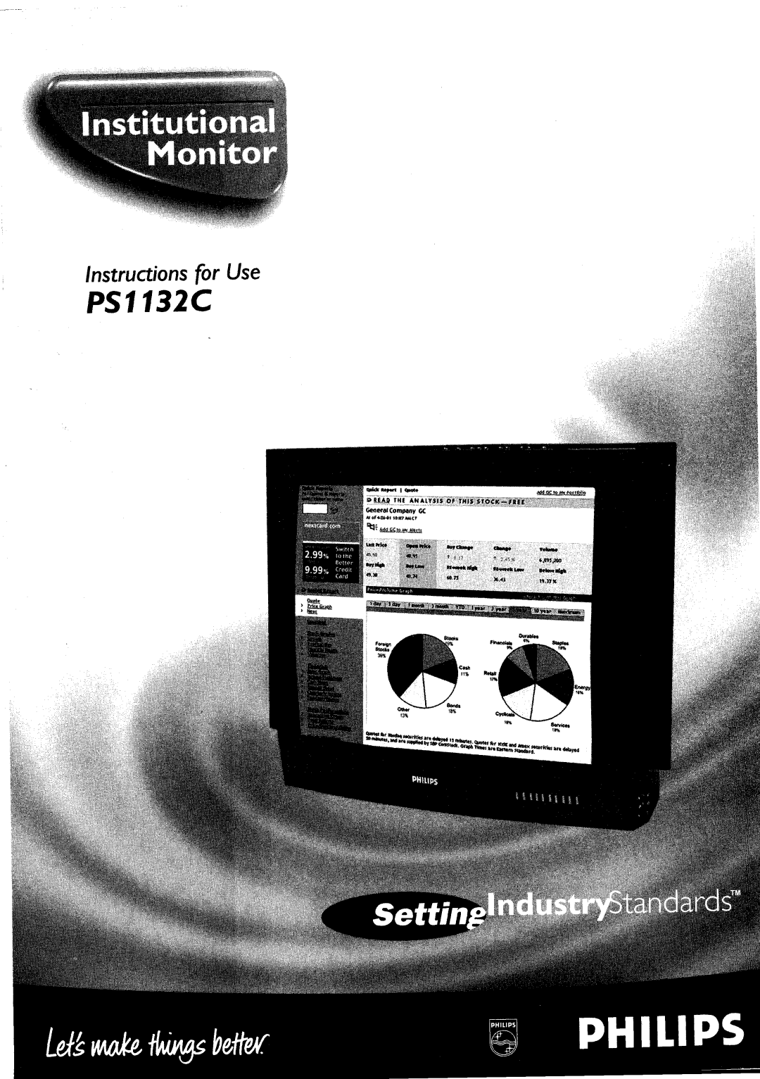 Philips PS1132C manual 