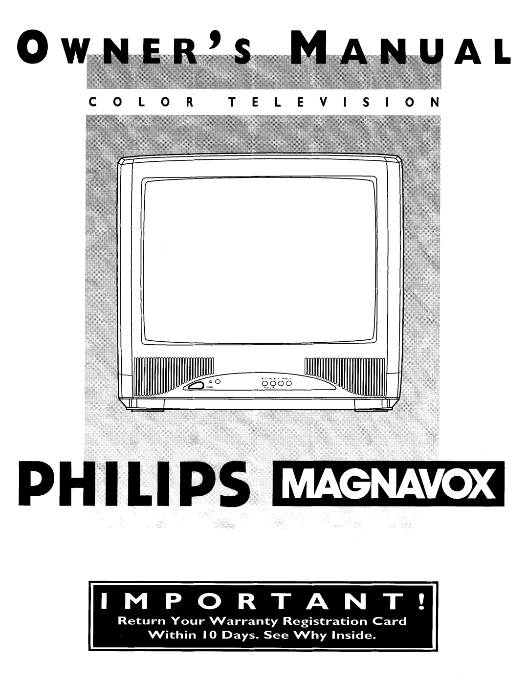 Philips PS1944C manual 